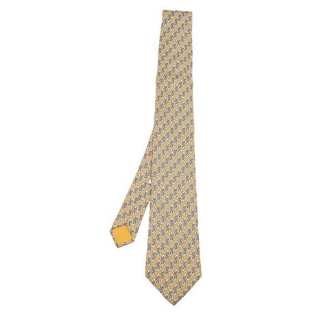 hermes horseshoe tie|Hermes silk ties.